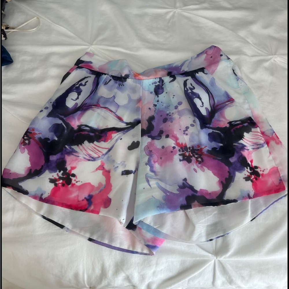 Floral Watercolor Skirt